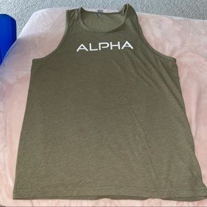 Woman’s workout tank